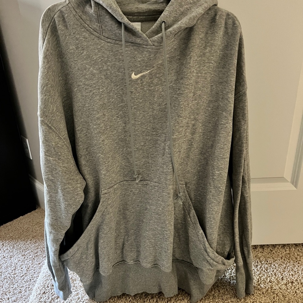 Men’s XL Gray Nike Hoodie Sweatshirt
